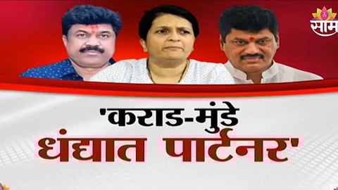 Santosh Deshmukh Case: 'कराड-मुंडे धंद्यात पार्टनर', अंजली दमानियांचे धनंजय मुंडेवर खळबळजनक आरोप