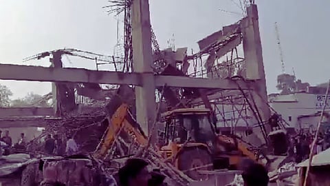 Uttar Pradesh Kannauj Railway Station Lintel Collapse: