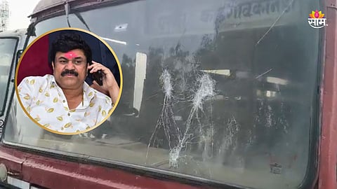 Walmik Karad : वाल्मिक कराडला मकोका लागताच परळीत वातावरण तापलं; बसवर दगडफेक, सर्व गाड्यांच्या फेऱ्या रद्द