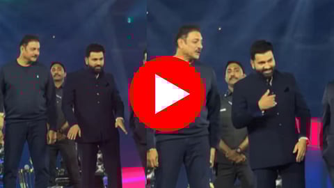 Rohit Sharma Viral Video: हिटमॅनची शानागिरी! ब्रेक डान्स करुन कोणाला स्टेजवर येण्याचा इशारा केला? पाहा VIDEO
