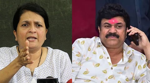 Anjali Damania Walmik Karad