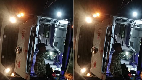 Kolhapur bus Accident