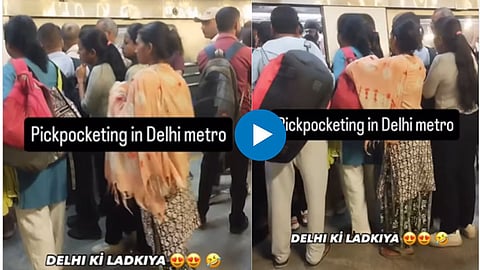 Delhi Metro Viral Video