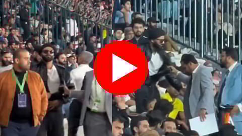 Champions Trophy: लाहोरमध्ये तिरंगा फडकवला; तरुणाकडून झेंडा हिसकावला अन् मार मार मारलं; VIDEO व्हायरल