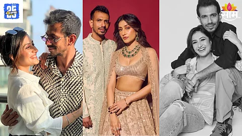 Yuzvendra Chahal and Dhanashree Verma