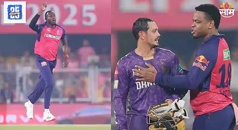 Jofra Archer trick Quinton de Kock century