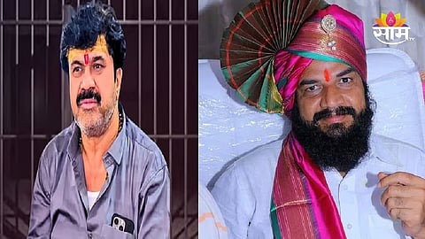 walmik karad will not wear slippers until the end of baban gite