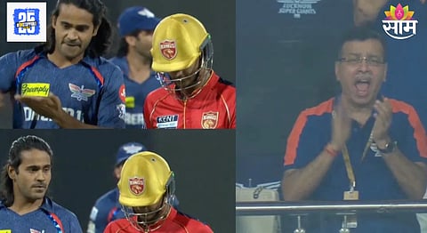 Lucknow Bowler Notebook Celebration