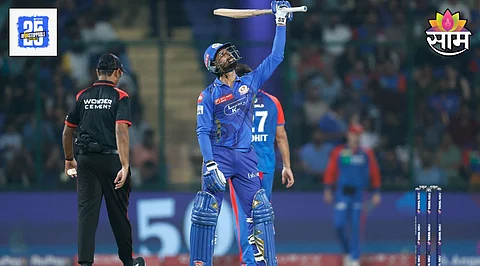 DC VS MI Highlights Tilak Varma