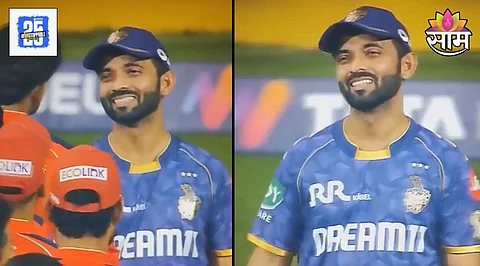 Ajinkya Rahane Viral Video