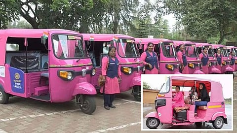 Pink E Rikshaw