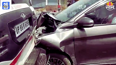 Samajwadi MP Convoy