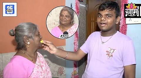 grandmother passes ssc exam with grandson