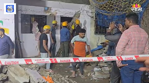 kalyan Saptashrungi Building Collapsed