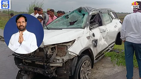 BJP Leader Accident update