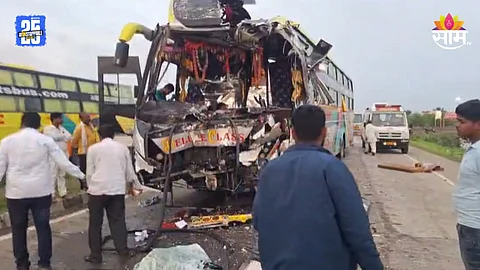 Latur Accident: लातूरमध्ये दोन बसचा भीषण अपघात, दोघांचा जागीच मृत्यू; १५ ते २० प्रवासी गंभीर