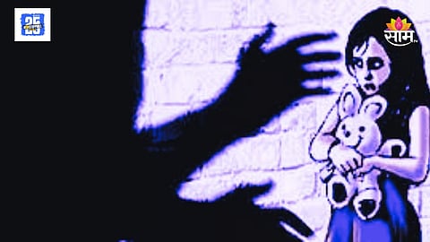 Minor girl physical assult by her father