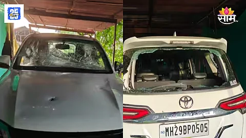 Yavatmal Ex MLA Fortuner Broke
