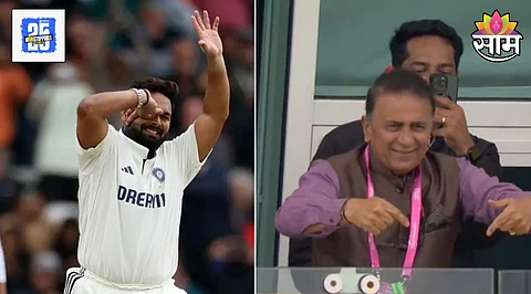 Rishabh Pant Sunil Gavaskar
