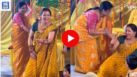 Bride’s sister-in-law stuns guests with her energetic dance to ‘Choli Ke Peeche’ at a Haldi celebration – viral moment captured on video