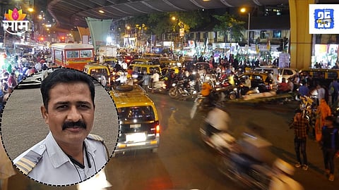 Pune traffic constable Dhanaji Vanve collapsed and died while on duty