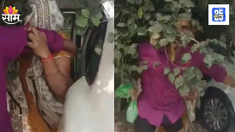 BJP leader caught with married woman