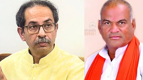Uddhav Thackeray and Vasantrao Bhojane