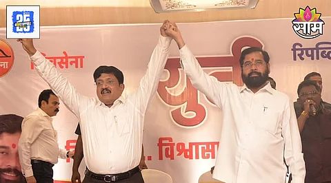 Eknath shinde Anandraj ambedkar