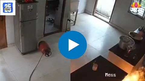 LPG Cylinder Blast video