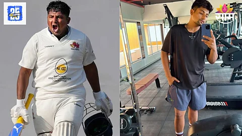 Sarfaraz Khan weight loss