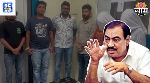 pune rave party eknath khadse son in law pranjal khewalkar