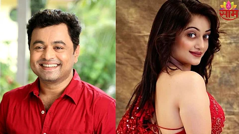Subodh Bhave and Mansi Naik