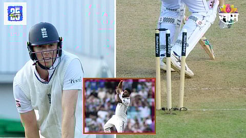 Mohammed Siraj set a trap and Zak Crawley