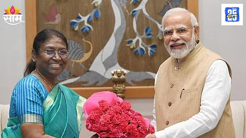 Modi-Shah meeting with President