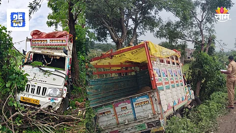Sambhajinagar Accident : छत्रपती संभाजीनगरमध्ये अपघाताचा थरार; मजुरांनी भरलेल्या पिकअपचा ताबा सुटला अन्...