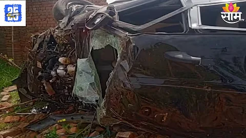 Jeep-Bike Accident