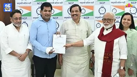 Maharashtra Politics: हिमतीला दाद! सूरज चव्हाणचं प्रमोशन, पक्षाने सोपावली मोठी जबाबदारी; रोहित पवारांचा अजितदादांना सवाल