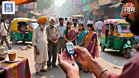 Diabetes risk in India