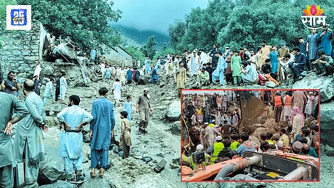 पूरग्रस्तांच्या मदतीला गेलेलं हेलिकॉप्टर कोसळलं, पाकिस्तानमधील दुर्घटना