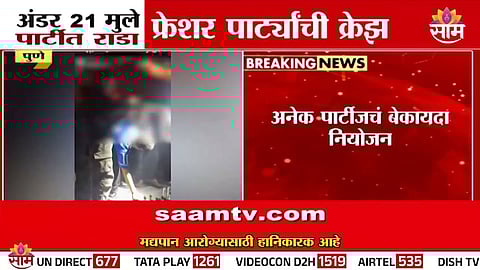 Pune: पुण्यात फ्रेशर पार्टींची क्रेझ, पबमध्ये अंडर २१ मुलांचा तुफान राडा; VIDEO व्हायरल