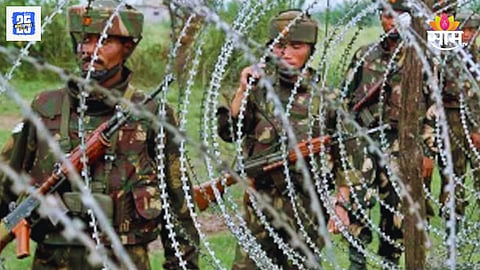 Security forces intensify search operations after drones and firing reported near Uri LOC in Jammu & Kashmir. File photo