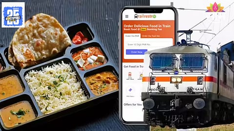 Indian Railways food booking