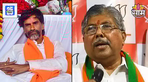 Chandrakant Patil Manoj Jarange Patil
