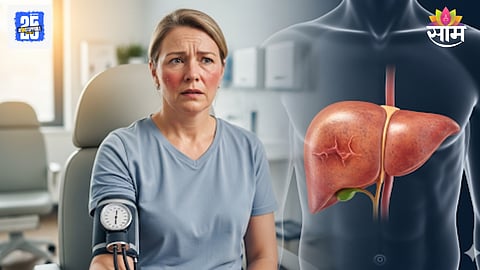 Liver damage symptoms