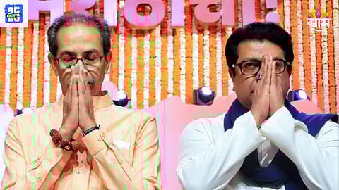uddhav and raj thackeray