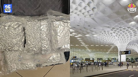 Mumbai Airport: मुंबई विमानतळावर मोठी कारवाई,४० किलोचा गांजा जप्त; तिघांना बेड्या