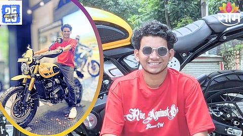 Nikhil Bane new bike Triumph Scrambler news