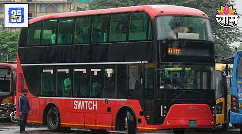 Pune double decker buses