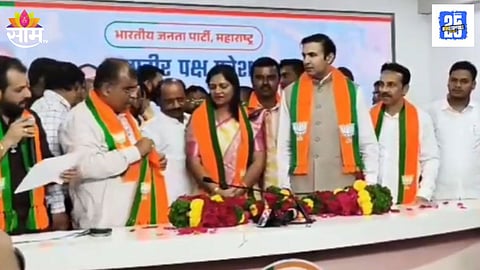 Four Corporators and MNS Leader Join BJP