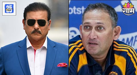 Ravi shastri Ajit Agarkar